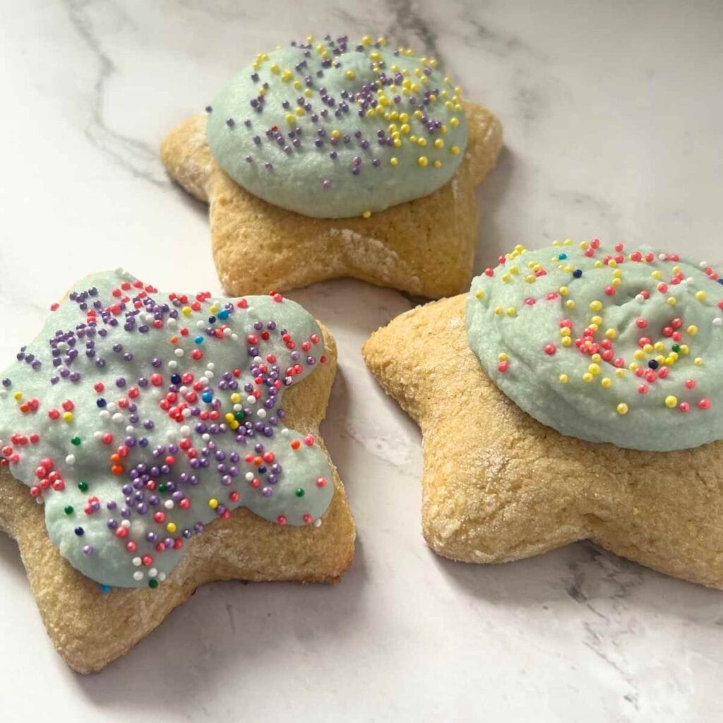 Sourdough Lofthouse Cookies made with fresh milled flour featured image