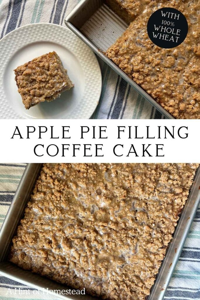 apple pie coffee cake pinterest image